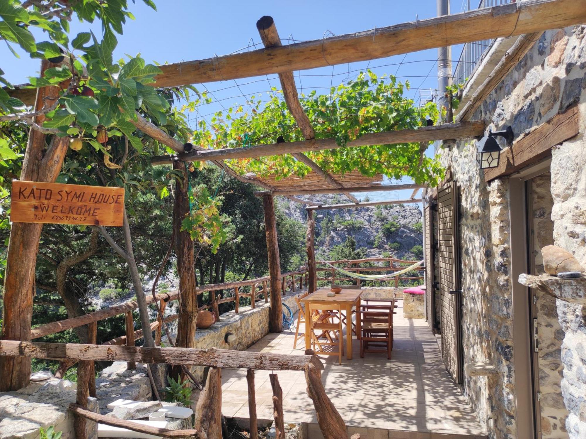 Kato Symi House Villa Kato Simi Bagian luar foto